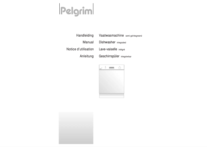 Page n°1 - Manuel utilisateur Pelgrim GVW720ONY