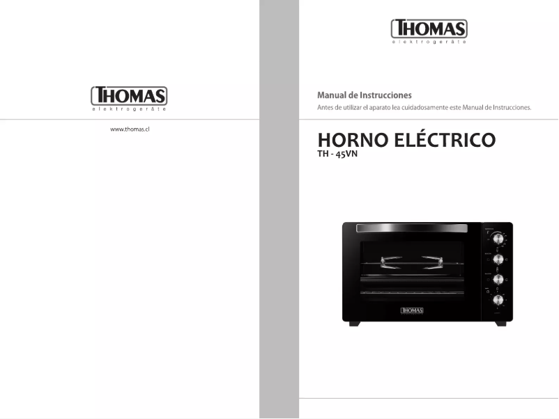 Page n°1 - Manuel utilisateur Thomas TH-45VN