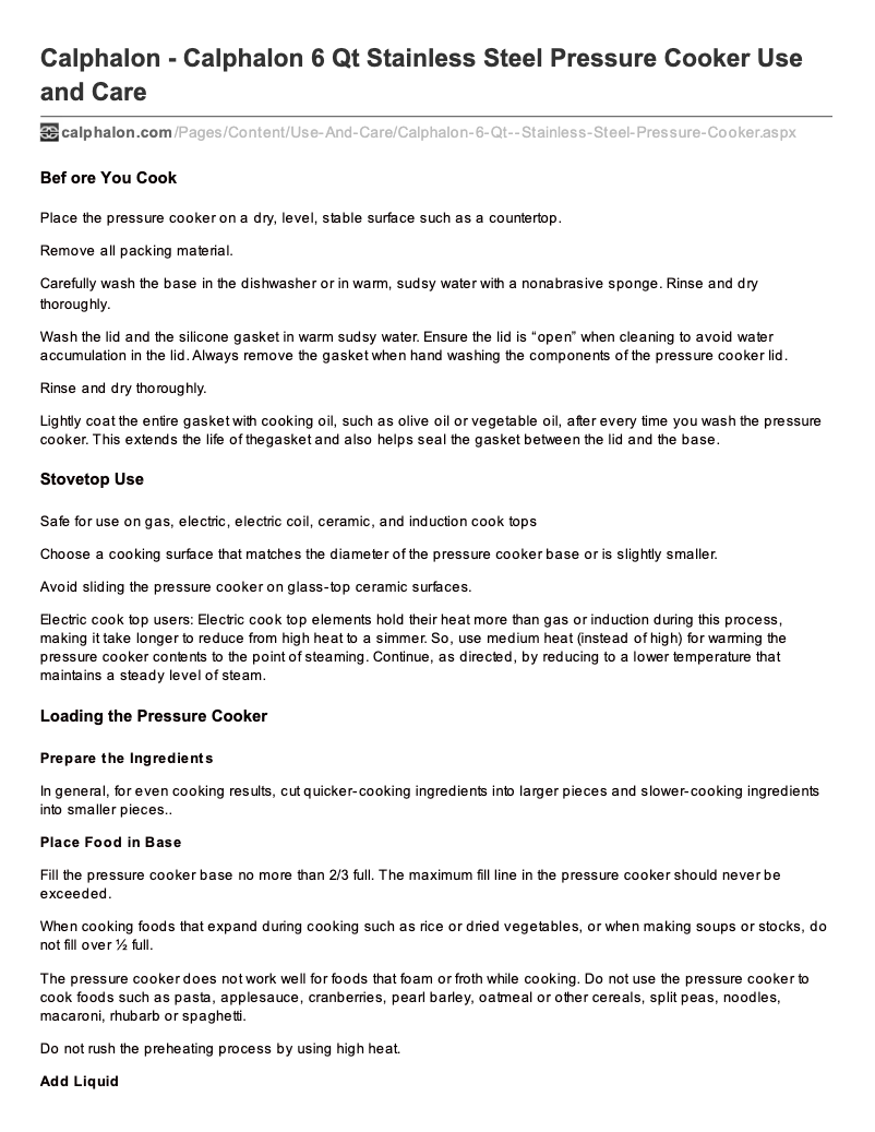 Imagen de la primera página del manual del dispositivo 6 Qt