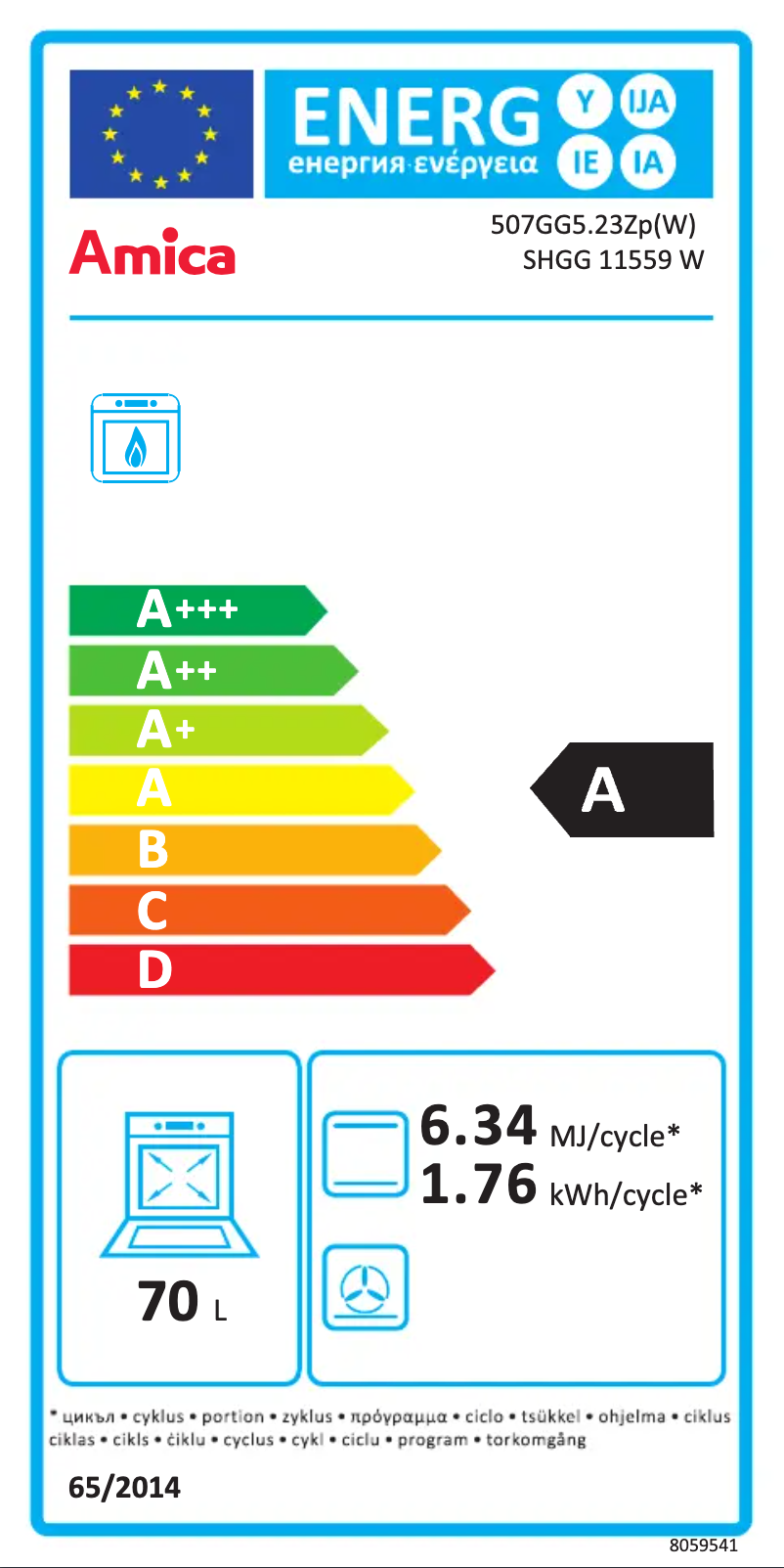 Image de la première page du manuel de l'appareil SHGG 11559 W