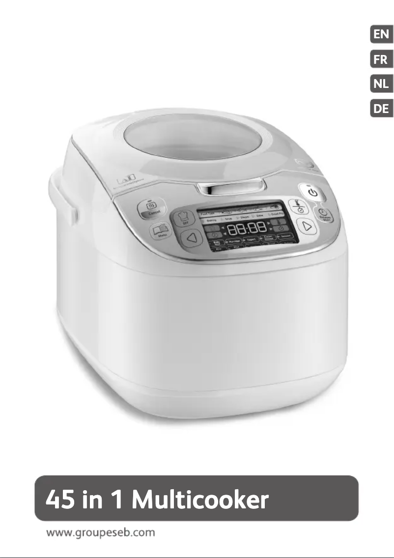 Page n°1 - Manuel utilisateur Tefal Fuzzy Logic RK812160