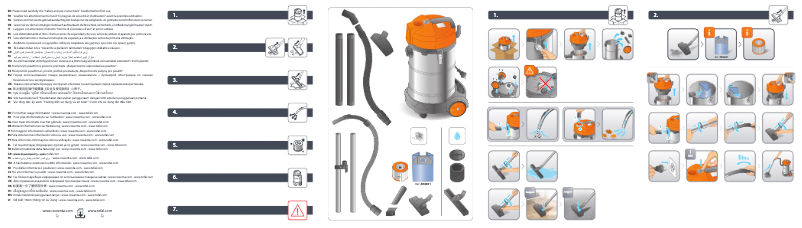 Página 1 del manual Manual de usuario Tefal Wet & Dry Pro TQ5053