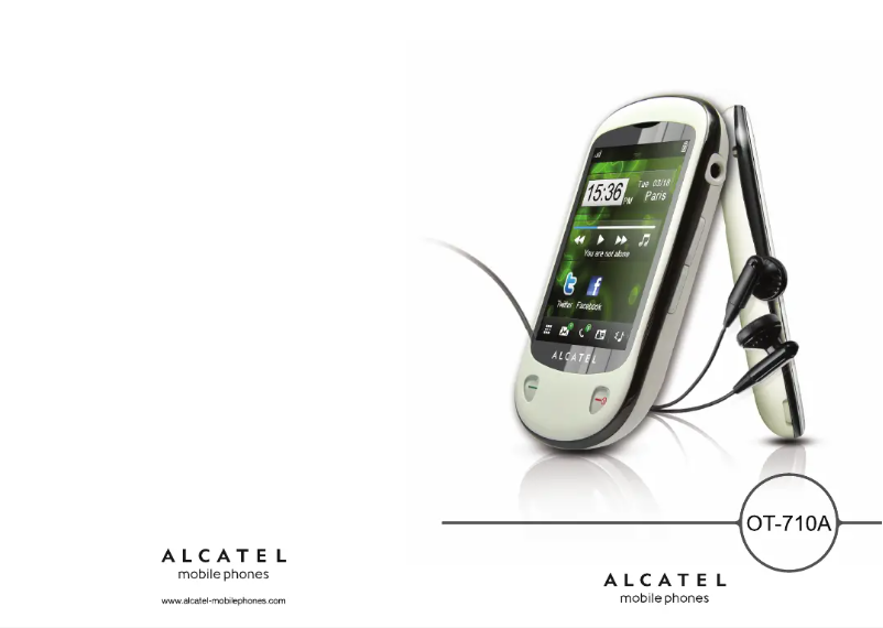 Page n°1 - Manuel utilisateur Alcatel One Touch 710A
