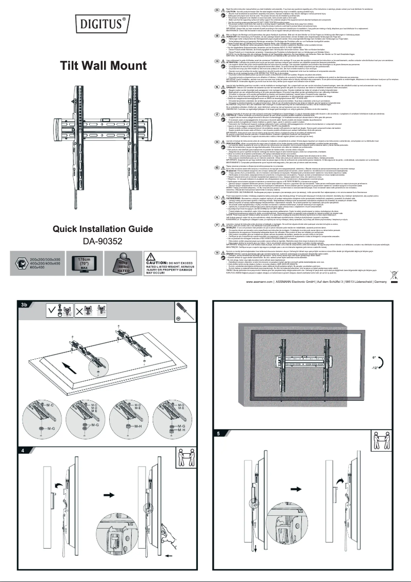 Image de la première page du manuel de l'appareil DA-90352