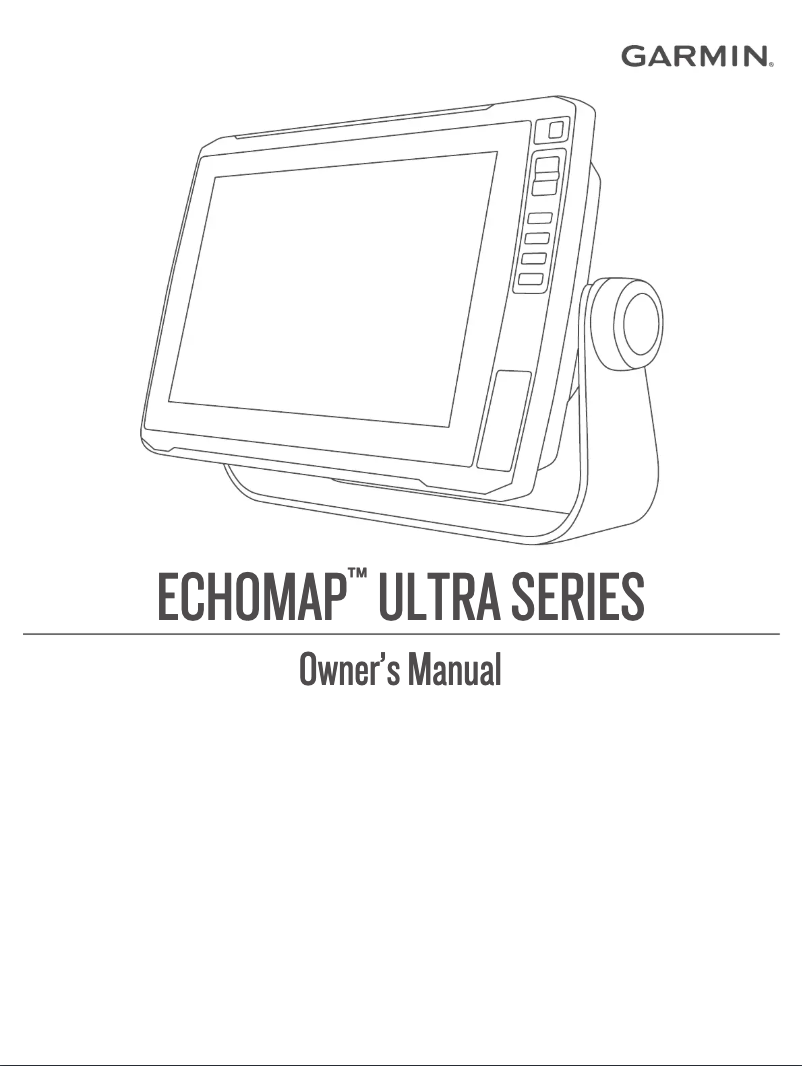 Page 1 de la notice Mode d'emploi Garmin echoMAP Ultra 126sv