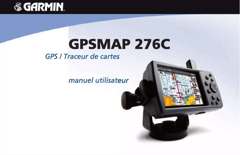 Image de la première page du manuel de l'appareil GPSMAP 276C