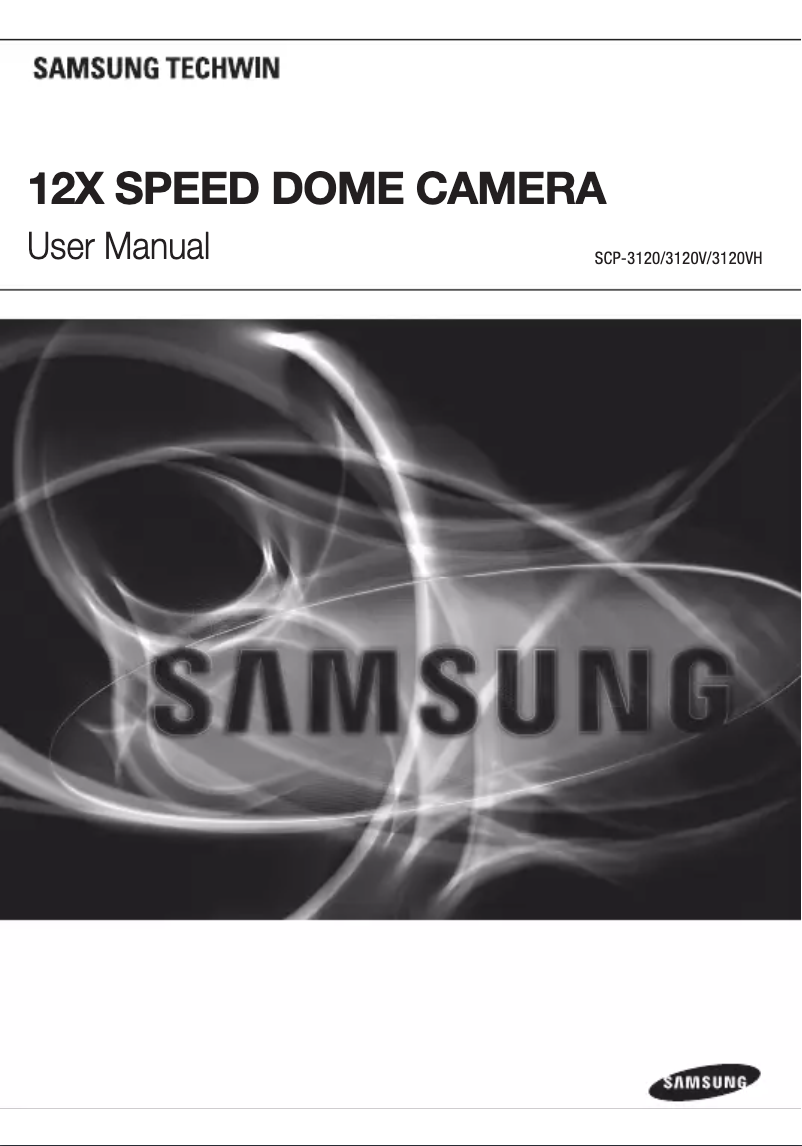 Page 1 de la notice Manuel utilisateur Hanwha SCP-3120