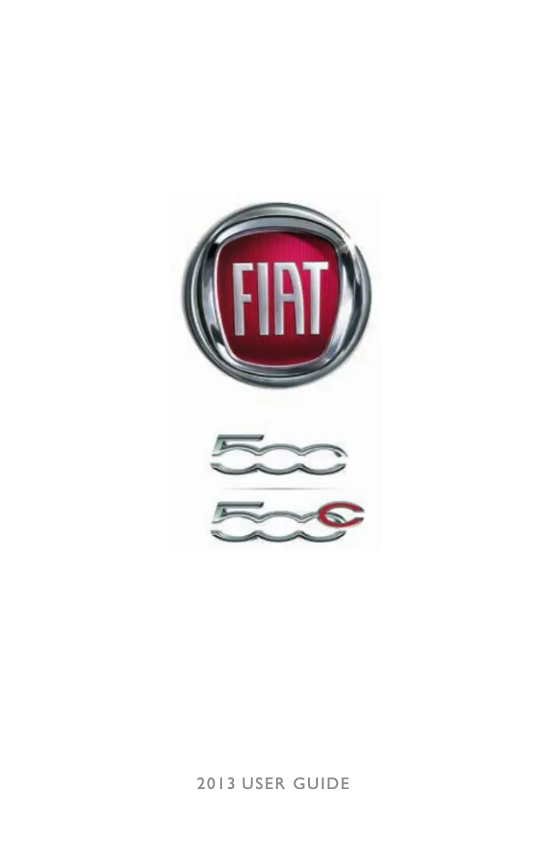 Página 1 del manual Manual de usuario Fiat 500 (2011)