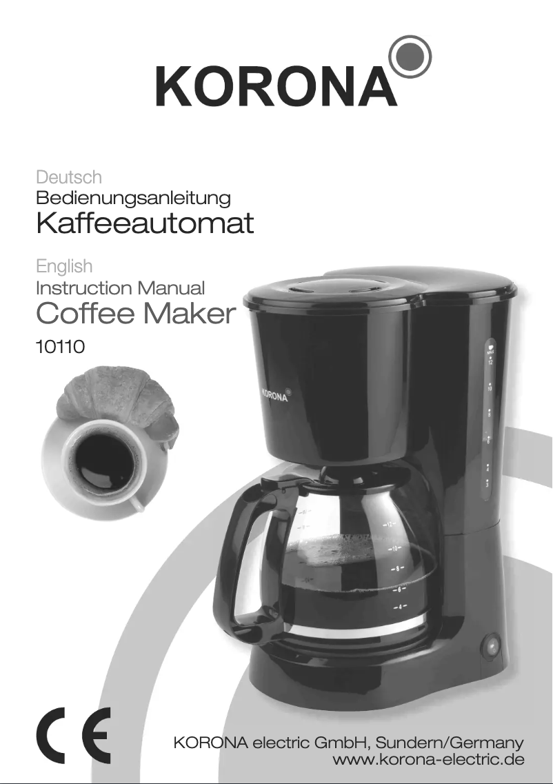 Image de la première page du manuel de l'appareil 10110