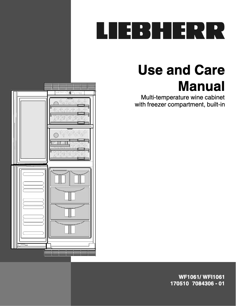 Image de la première page du manuel de l'appareil WFI1061