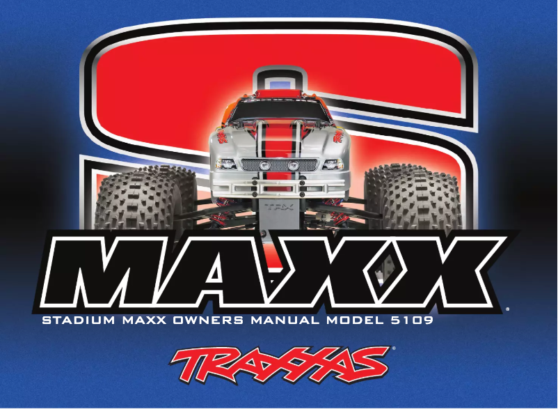 Page 1 de la notice Manuel utilisateur Traxxas Nitro S-Maxx 3.3