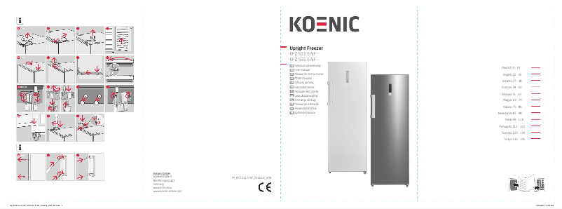 Page 1 de la notice Manuel utilisateur Koenic KFZ 531 E NF