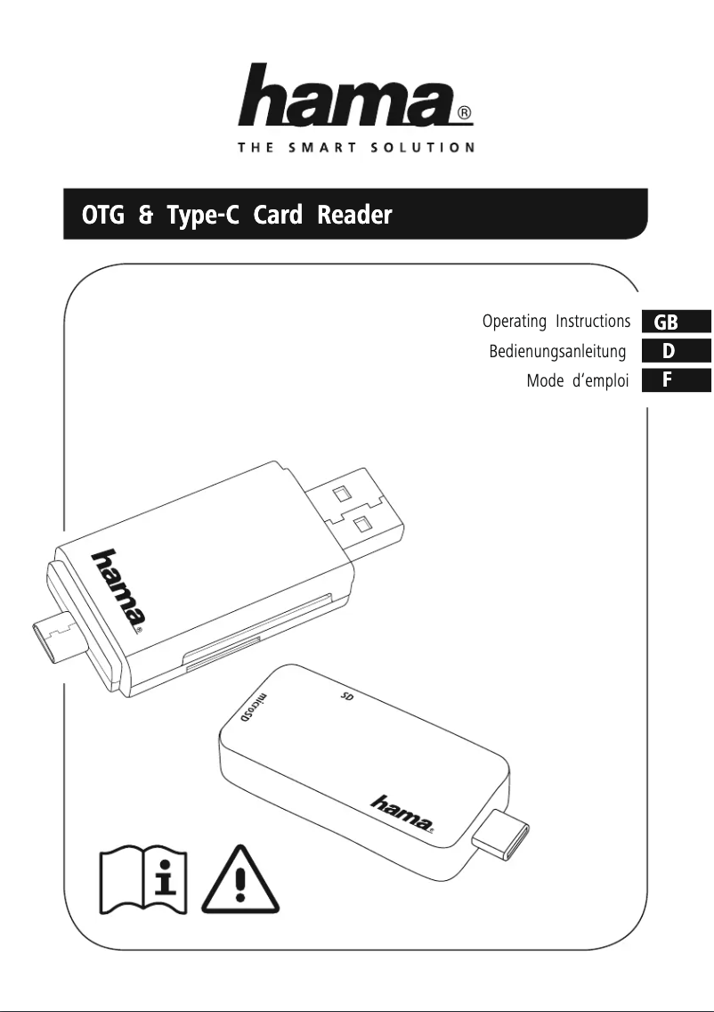 Image de la première page du manuel de l'appareil 00124186