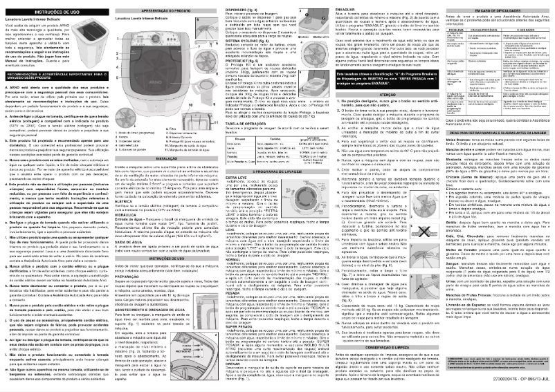 Página 1 del manual Manual de usuario Arno ML6020B3
