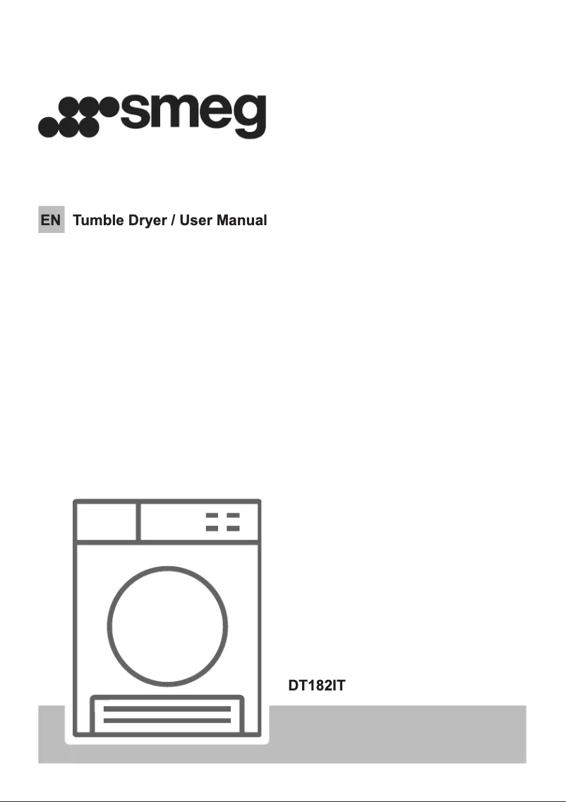 Page n°1 - Manuel utilisateur Smeg DT182IT