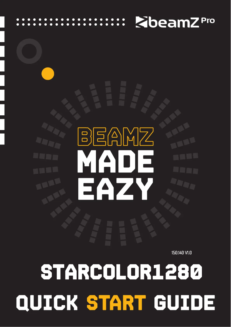 Image de la première page du manuel de l'appareil StarColor1280