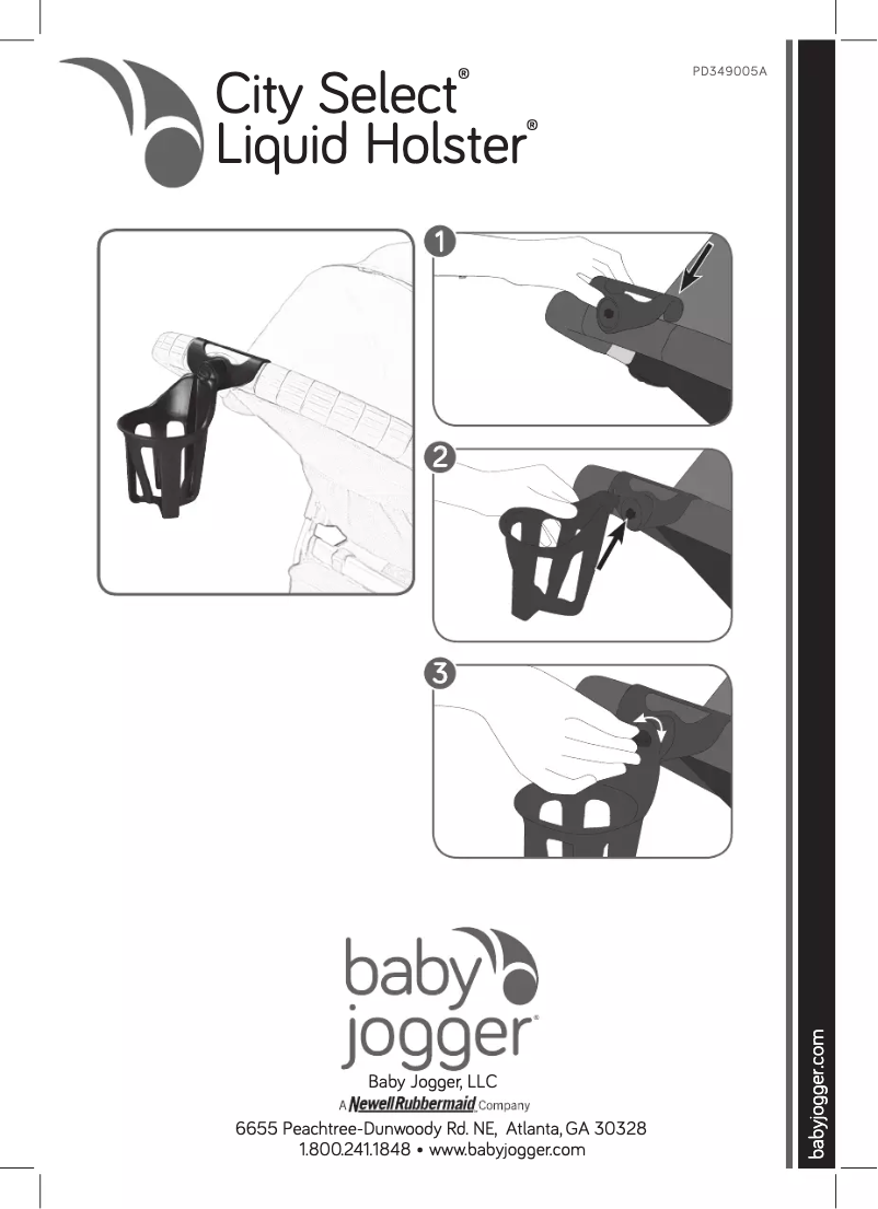 Page 1 de la notice Manuel utilisateur Baby Jogger BJ91503