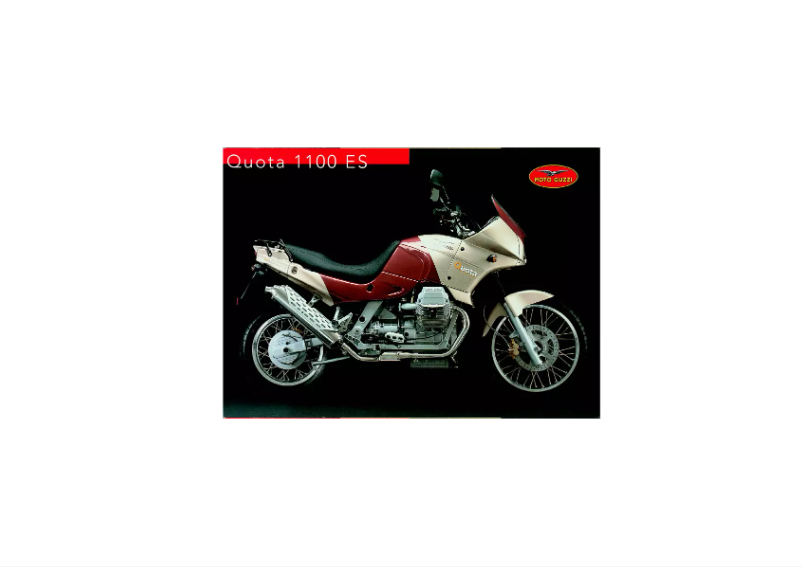 Image de la première page du manuel de l'appareil Quota 1100 ES (1998)