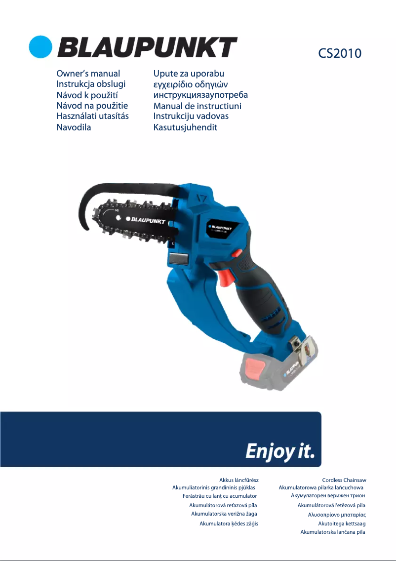 Page 1 de la notice Manuel utilisateur Blaupunkt CS2010