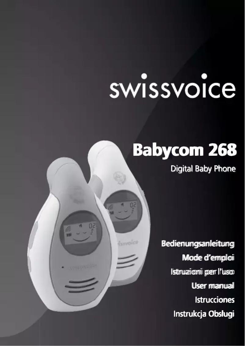 Image de la première page du manuel de l'appareil Babycom 268