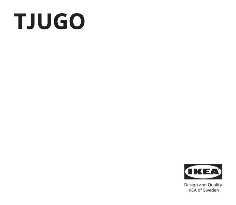 Image de la première page du manuel de l'appareil TJUGO 104.351.77