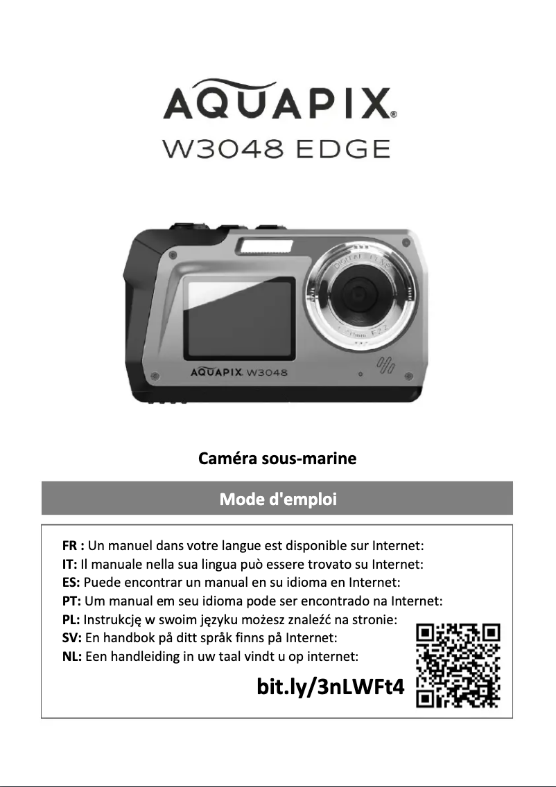 Page n°1 - Manuel utilisateur Aquapix W3048 Edge