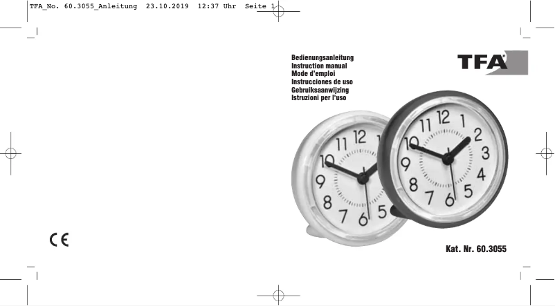 Imagen de la primera página del manual del dispositivo 60.3055.02
