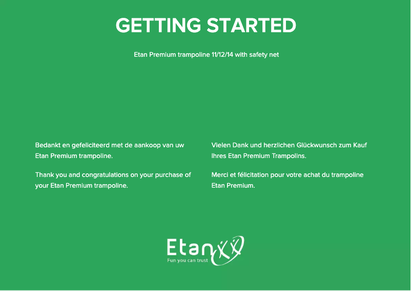 Image de la première page du manuel de l'appareil Premium Gold 14 Combi Deluxe