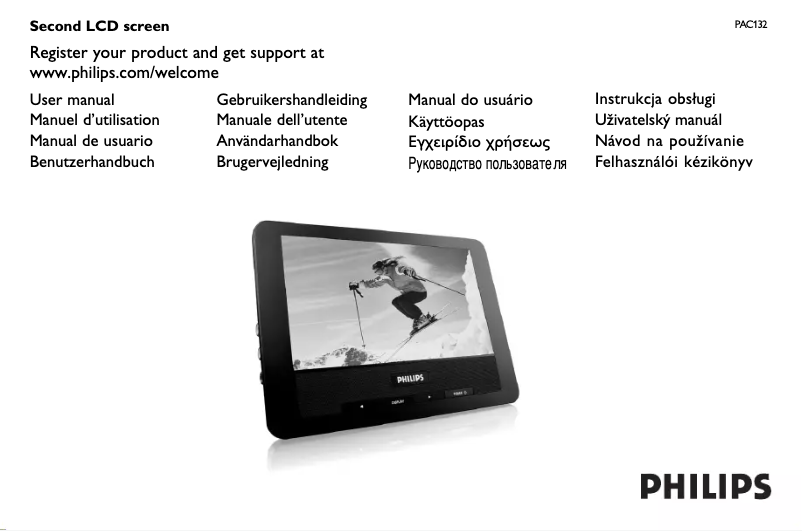 Page 1 de la notice Guide d'installation Philips PET719