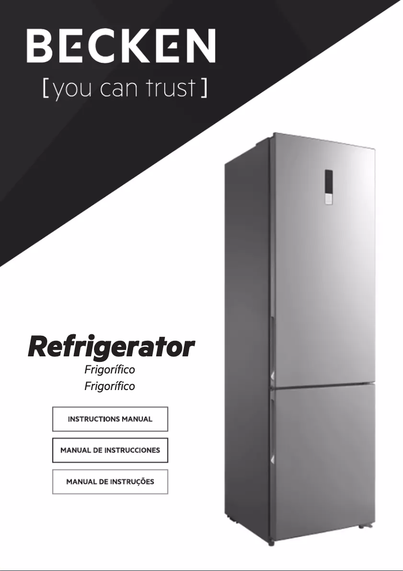 Page 1 de la notice Manuel utilisateur Becken BC5211