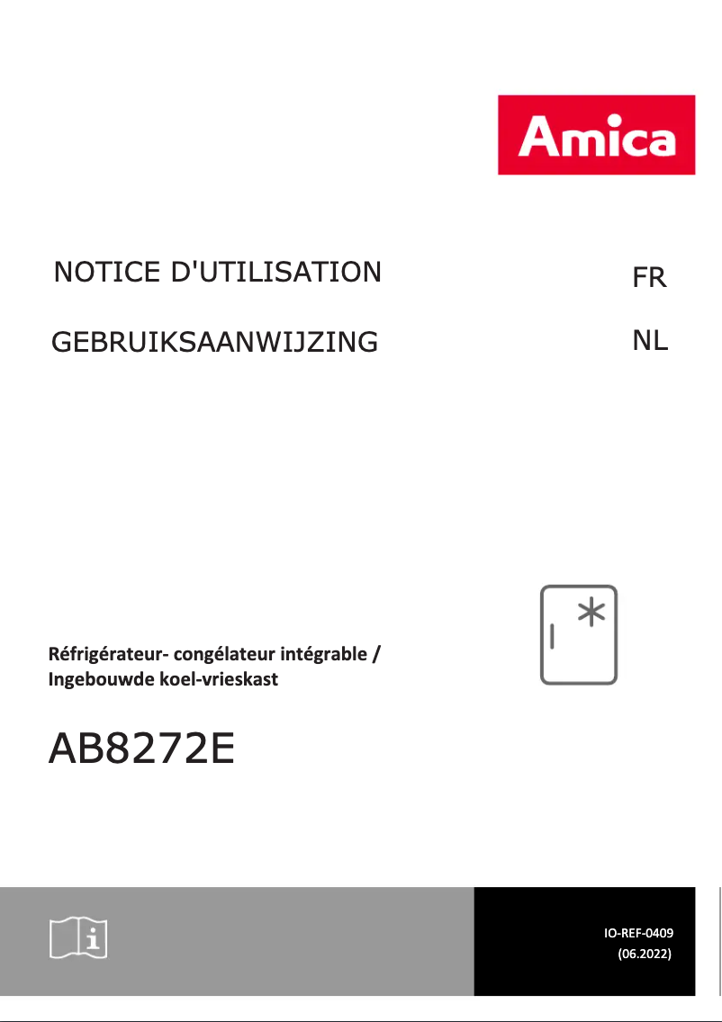 Page n°1 - Manuel utilisateur Amica Ab8272e
