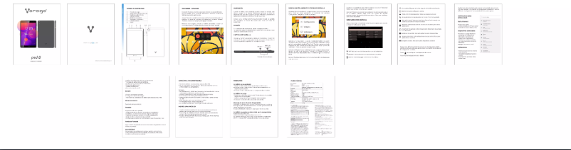 Image de la première page du manuel de l'appareil PAD-8