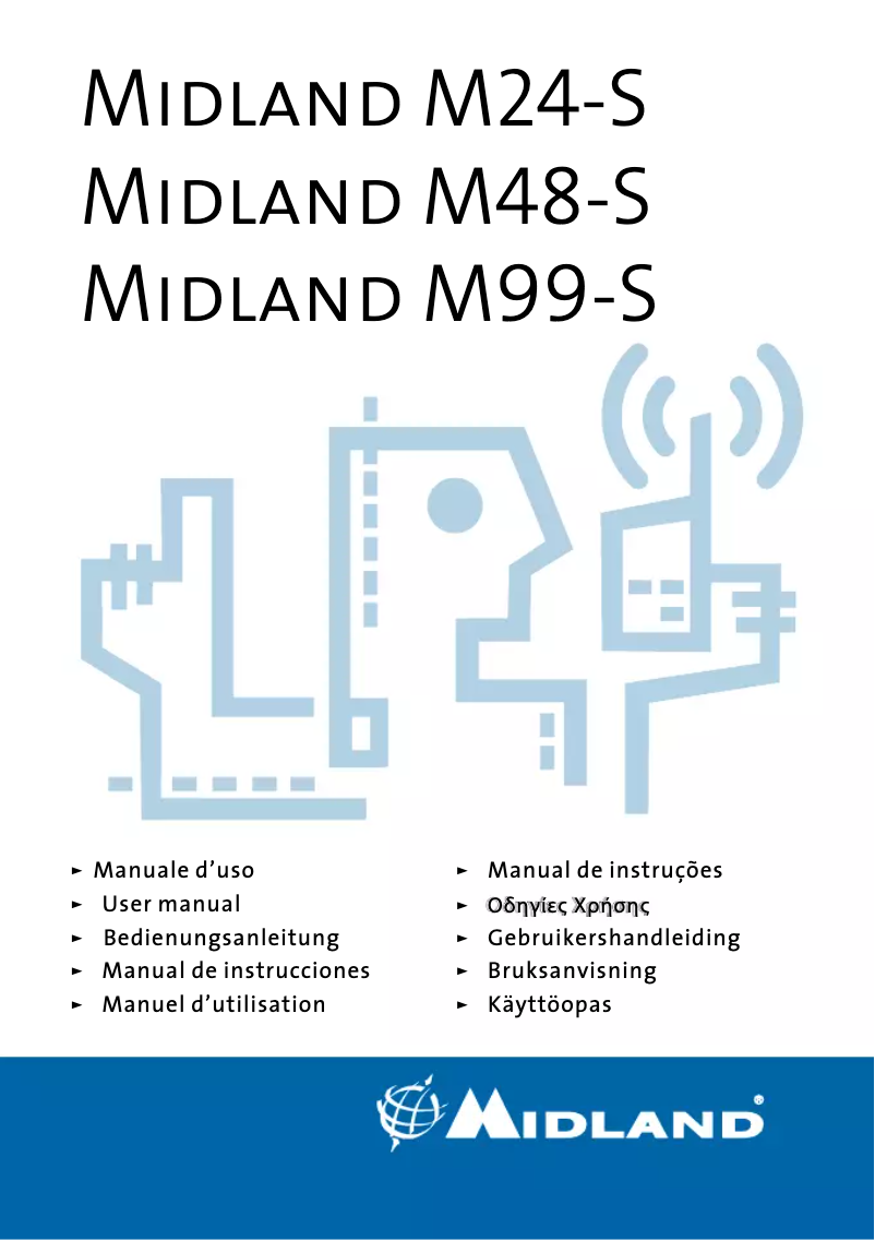 Page 1 de la notice Manuel utilisateur Midland M24-S