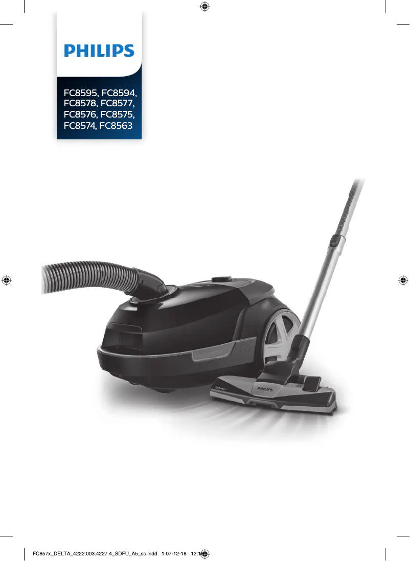 Página 1 del manual Manual de usuario Philips Performer Active FC8574