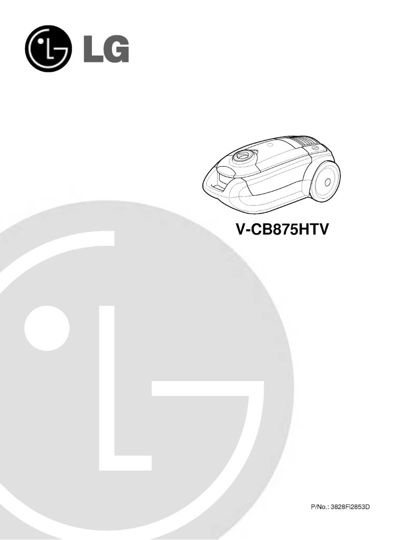 Page n°1 - Manuel utilisateur LG V-CB875HTV