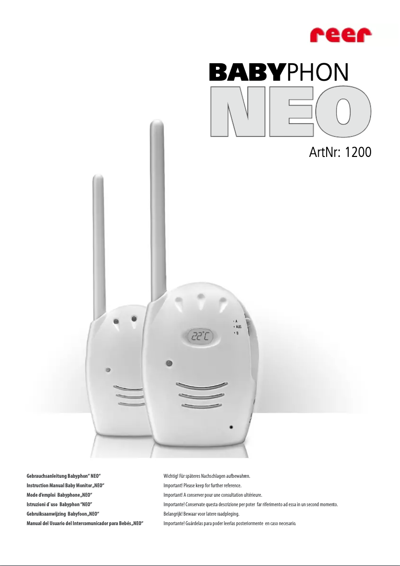 Page n°1 - Manuel utilisateur BeBook Neo