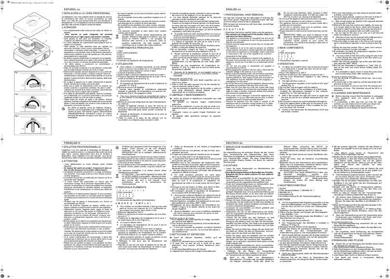 Page 1 de la notice Manuel utilisateur Solac D212