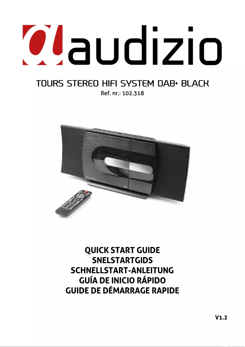 Page n°1 - Guide de démarrage rapide Audizio Monza
