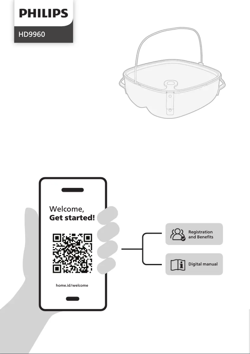 Página 1 del manual Manual de usuario Philips HD9960