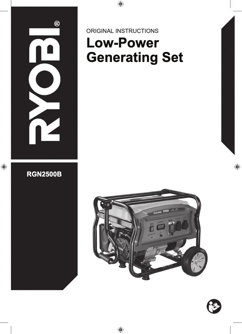 Image de la première page du manuel de l'appareil RGN2500B