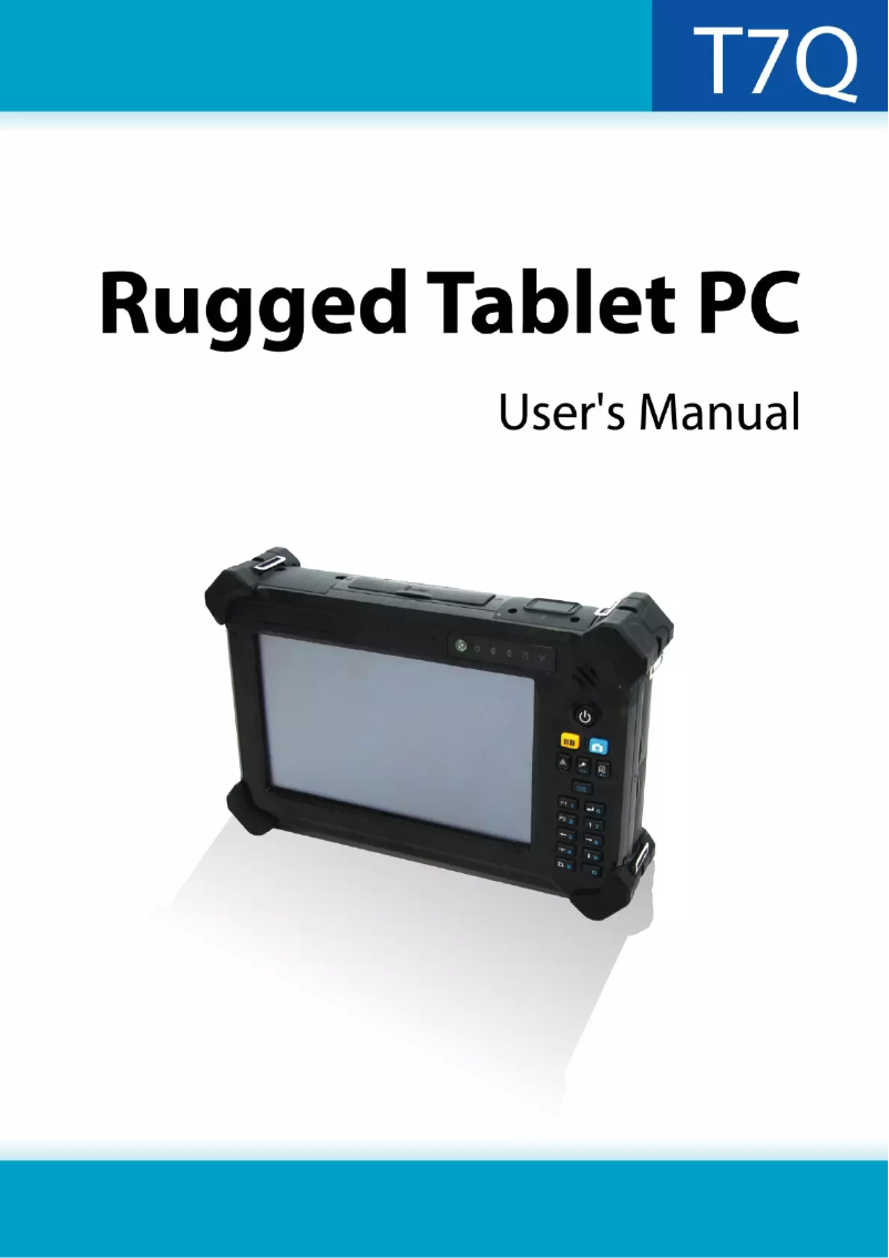 Page n°1 - Manuel utilisateur Durabook T7Q Standard