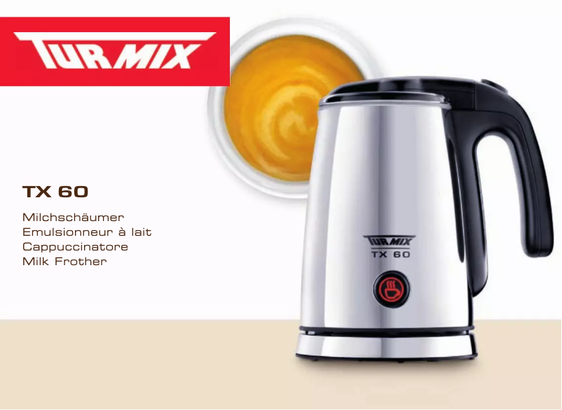 Imagen de la primera página del manual del dispositivo TX 60