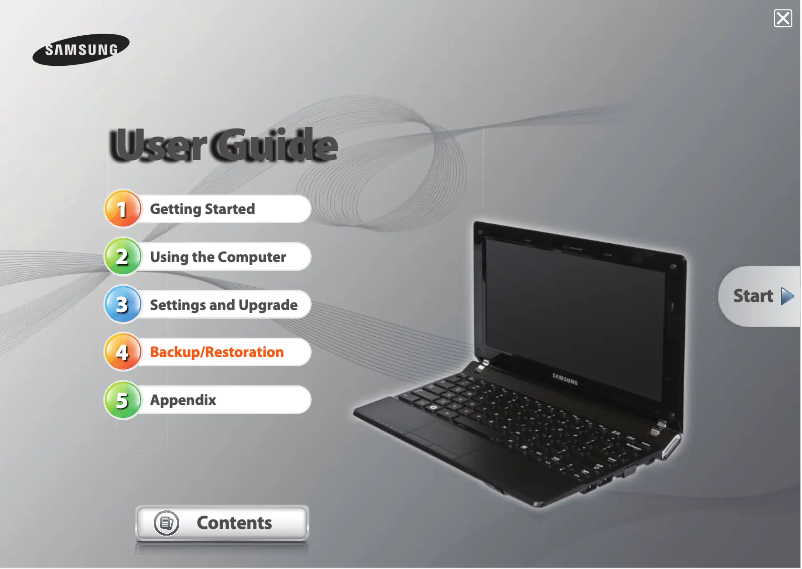 Page n°1 - Manuel utilisateur Samsung NP-NF310