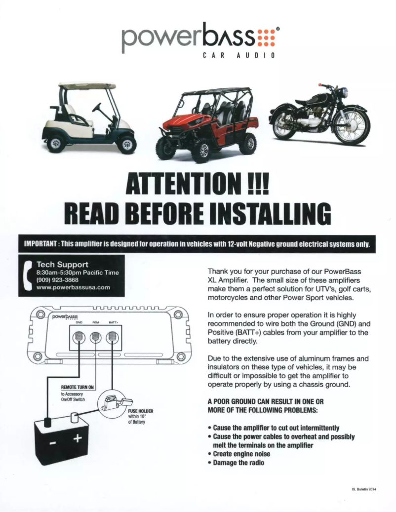 Image de la première page du manuel de l'appareil XL-4255MX