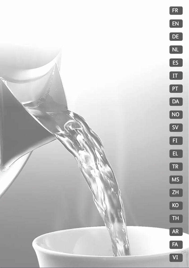 Page 1 de la notice Manuel utilisateur Tefal KI1105