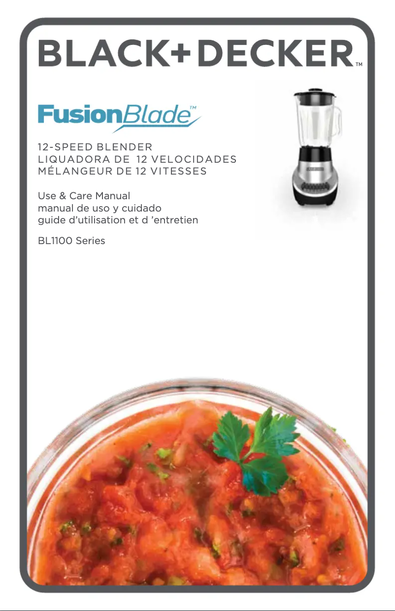 Imagen de la primera página del manual del dispositivo BL1100