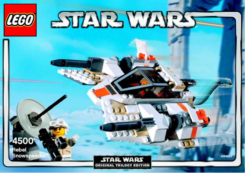 Page n°1 - Manuel utilisateur Lego Star Wars 4500