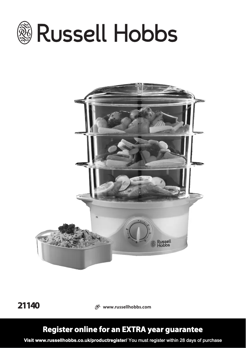 Page 1 de la notice Manuel utilisateur Russell Hobbs 21140