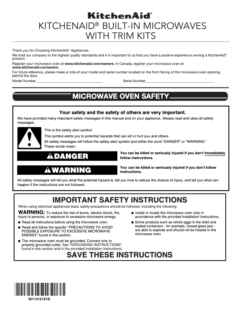 Imagen de la primera página del manual del dispositivo KMBT5511KSS