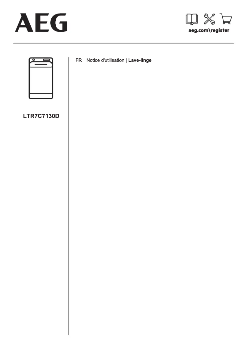 Página 1 del manual Manual de usuario AEG LTR7C7130D
